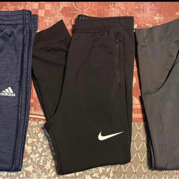 Nike and Adidas Jogger Sweatpants. Youth Boys - Picture 1 of 1